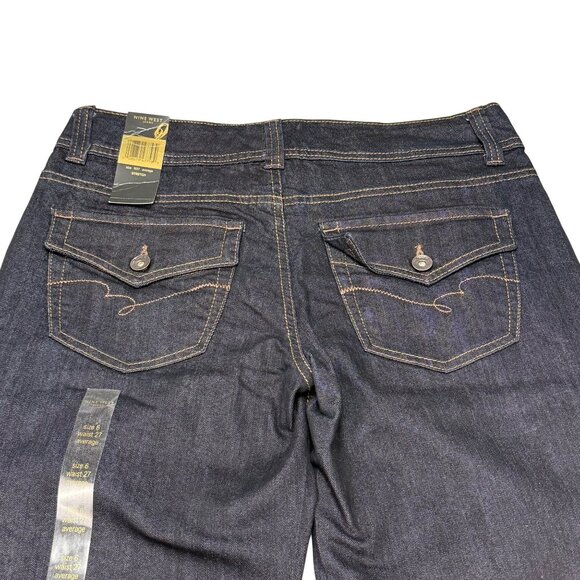 Nine West Jeans Arianna Bootcut Size 6 Waist Rinse Wash Stretch - Picture 8 of 14